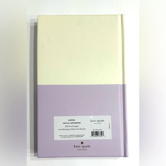 Kate Spade NEW YORK Notebook/Journal M pgs 200 Lined - Picture 2 of 4